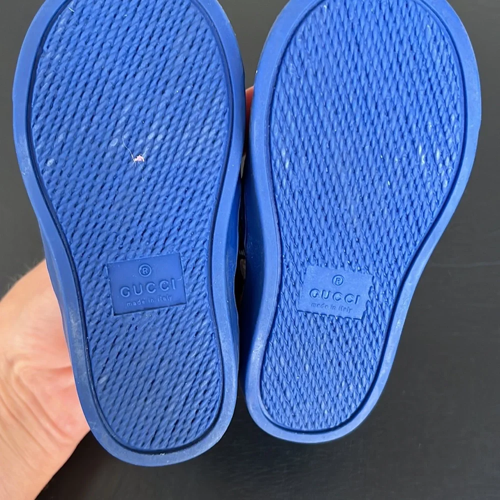 Toddler Gucci Slip-on Sneakers. Barely worn! - Picture 5 of 5